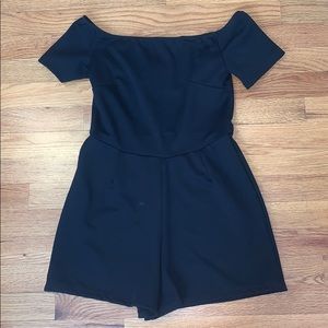 NWT OFF THE SHOULDER ROMPER